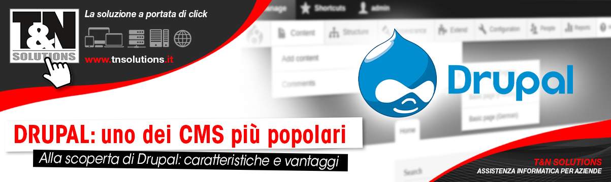 Drupal: cos’è e che vantaggi ha