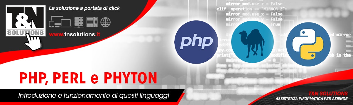 PHP – Perl – Python: Linguaggi di Programmazione a Confronto